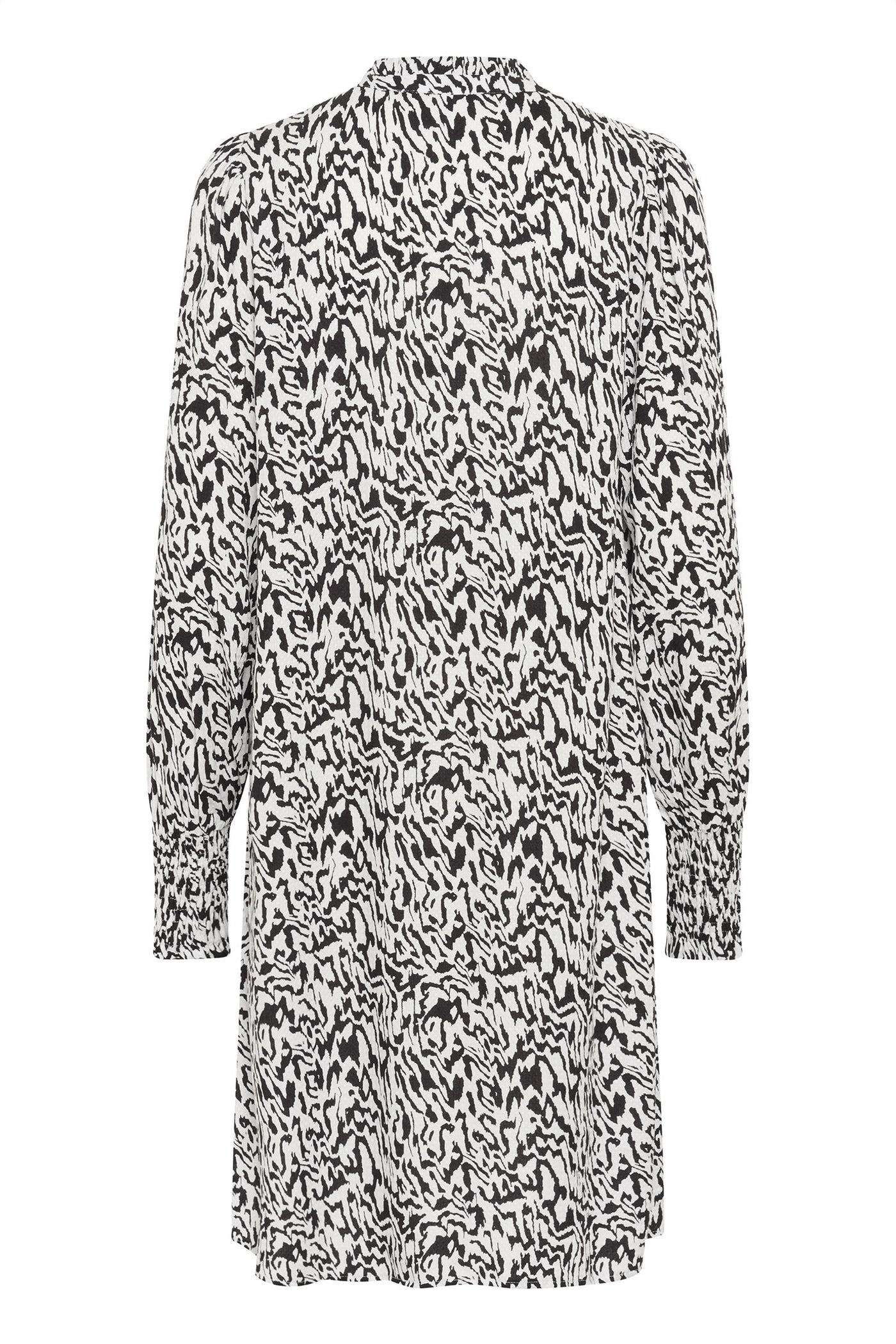 KAmathilde Dress Chalk/Black Graphic Lines - 10509495