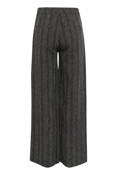 SolinaIW Pants Black Stripe - 30110486 Thumbnail