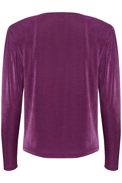 KAgina Jersey Blouse Gloxinia - 10509321 Thumbnail