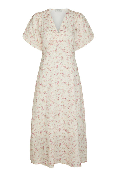 165994 ILLANA PRINT DRESS KJOL DUSTY ROSE - 165994 ILLANA PRINT DRESS Thumbnail
