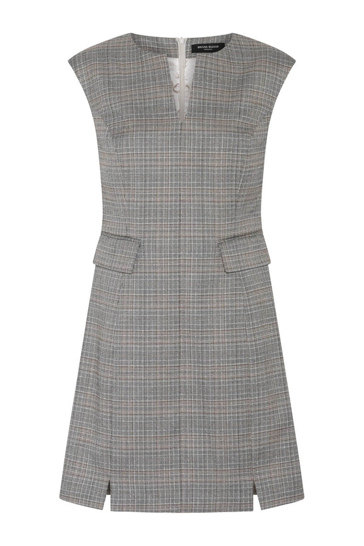 IpomoeaBBLenesa dress Brown check - BBW4678
