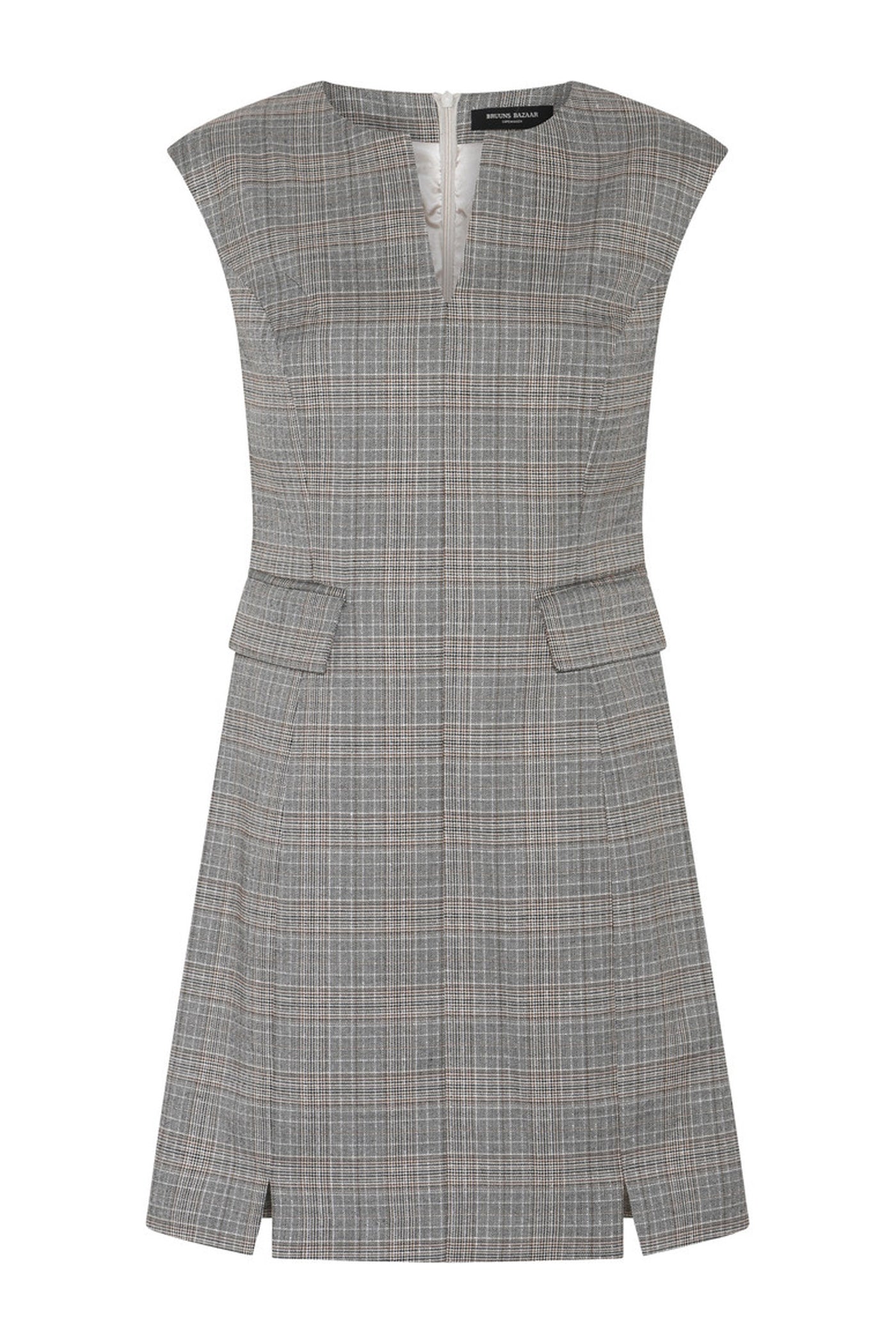 IpomoeaBBLenesa dress Brown check - BBW4678