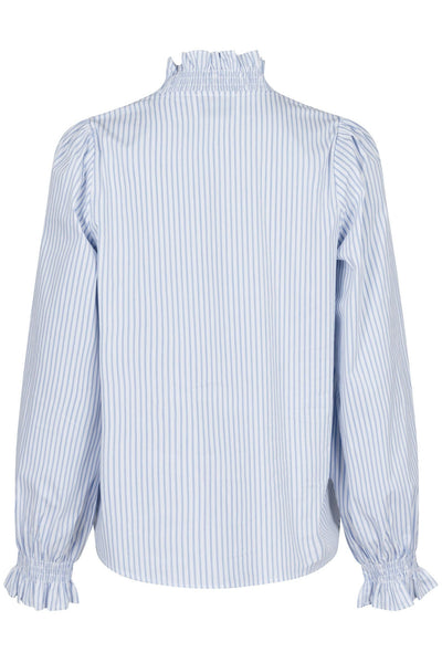 Brielle stripe White / light blue - 159701 Thumbnail