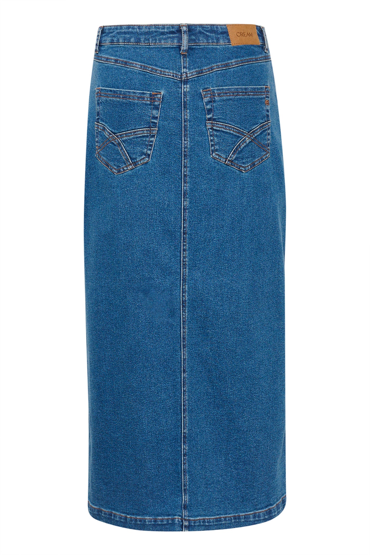 CREbba Denim Skirt Reno Medium Blue Denim - 10612261