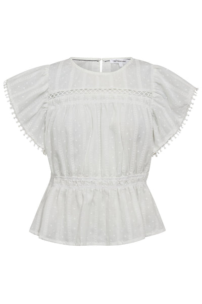 MaddieCC Frill Top 4000-White - 35818 Thumbnail