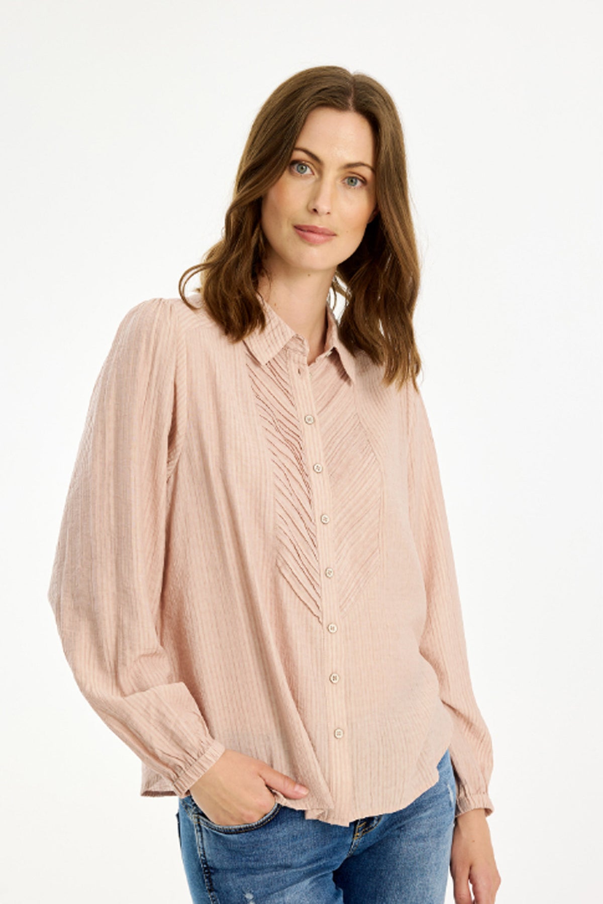 Signe shirt DUSTY ROSE - 16744