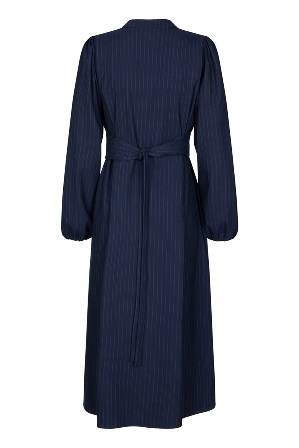 ParisLL Midi Dress LS 27 Dark Navy - 25427-3005