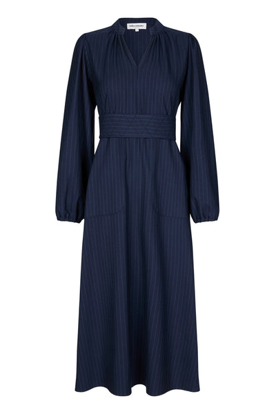 ParisLL Midi Dress LS 27 Dark Navy - 25427-3005 Thumbnail