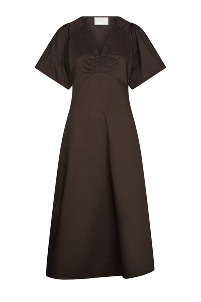 Illana Poplin Chocolate Brown - 160660 Thumbnail