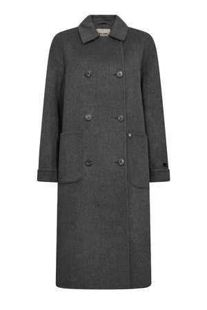 MMLucca Loisa Wool Coat Mockingbird - 173990