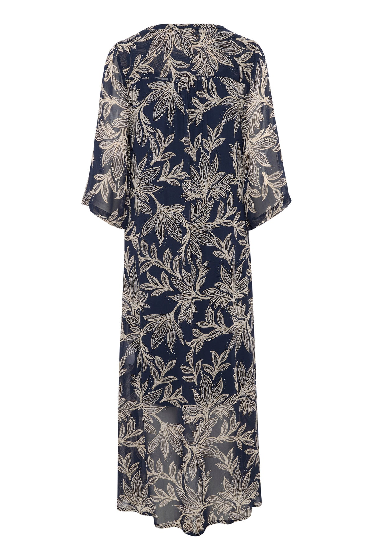 BeritPW DR Dark Navy Delicate Leaf - 30307831