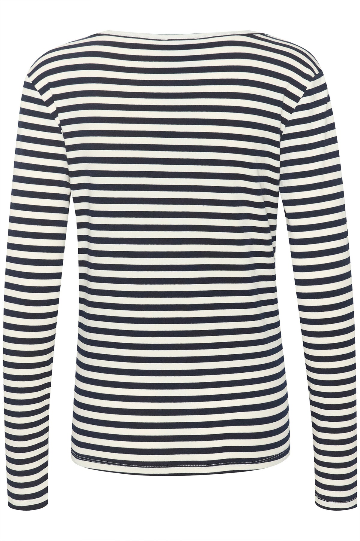 DanaMW  Blouse Navy W. Off White Stripe - 10704595