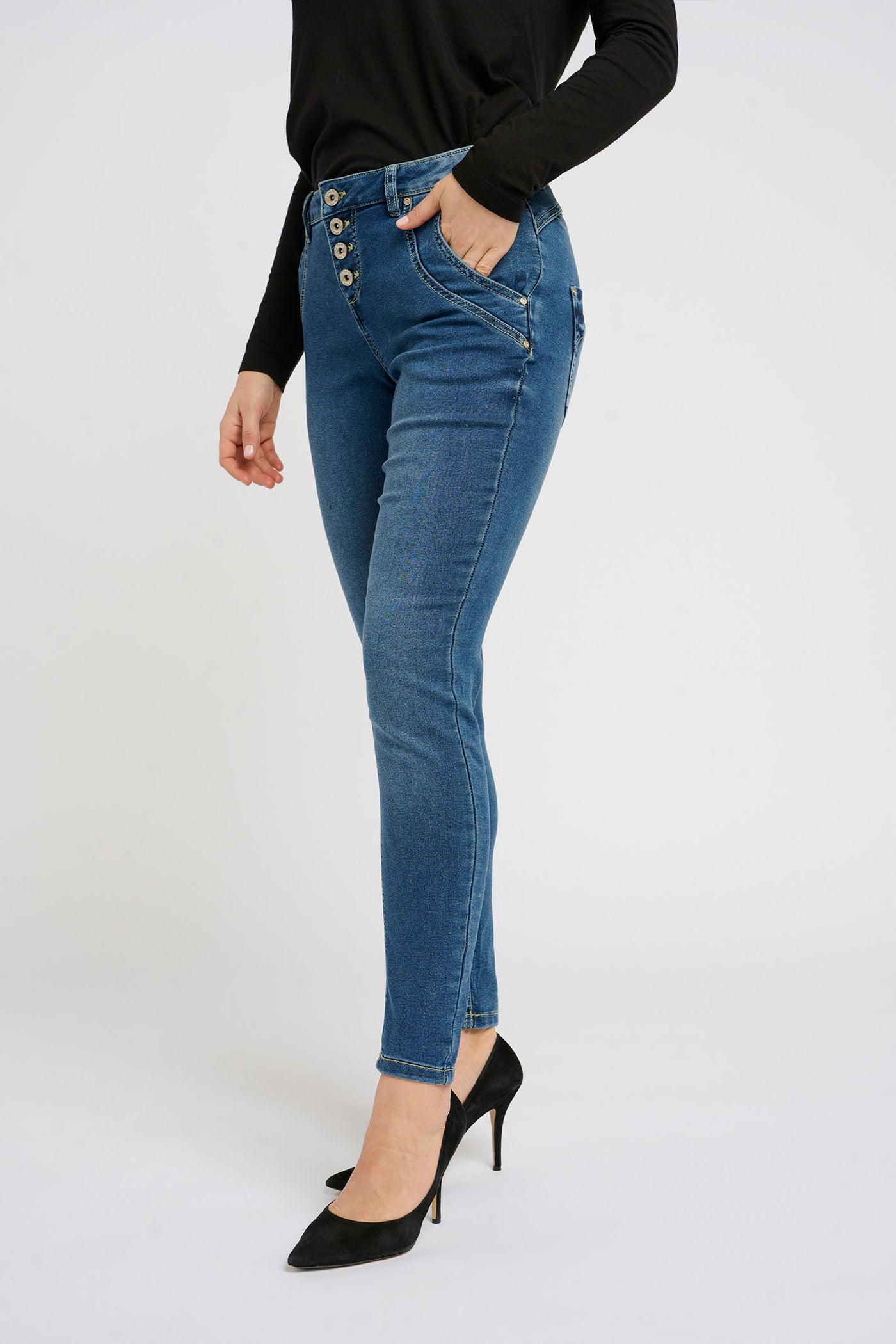 CRSandy Jeans - Baiily Fit Rich Blue Denim - 10610602