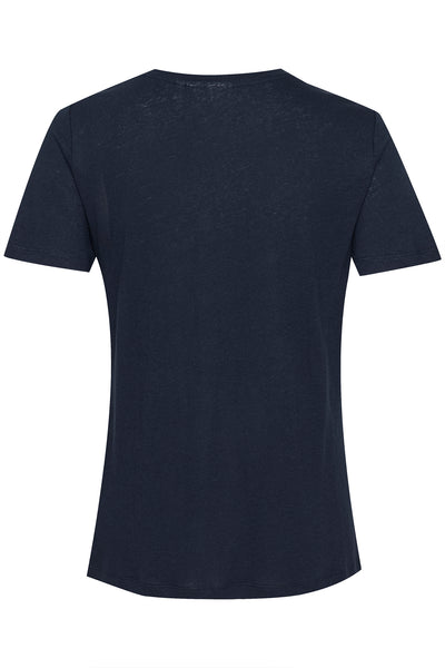 ElisabethIW Alma Tshirt Marine Blue - 30109375 Thumbnail