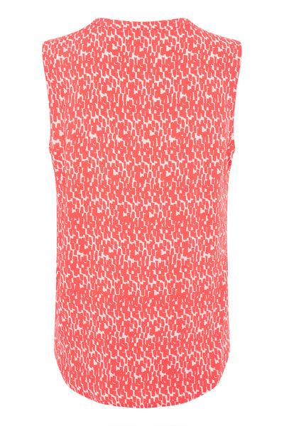 AndiaPW TO Mandarin Red Graphic Print - 30308317 Thumbnail