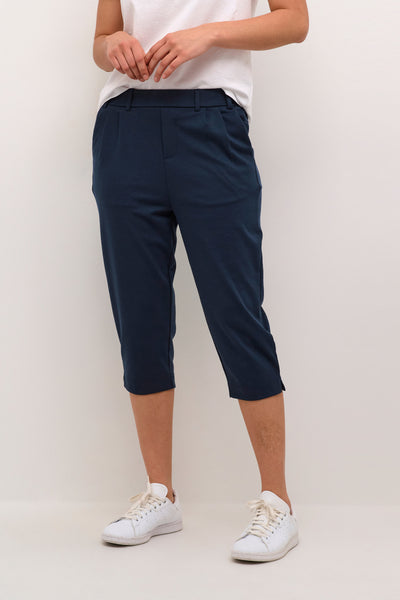 KAjenny Capri Pants Midnight Marine - 10508872 Thumbnail