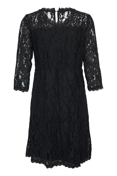 CRKit 3/4 Sleeve Dress Pitch Black - 10613239 Thumbnail