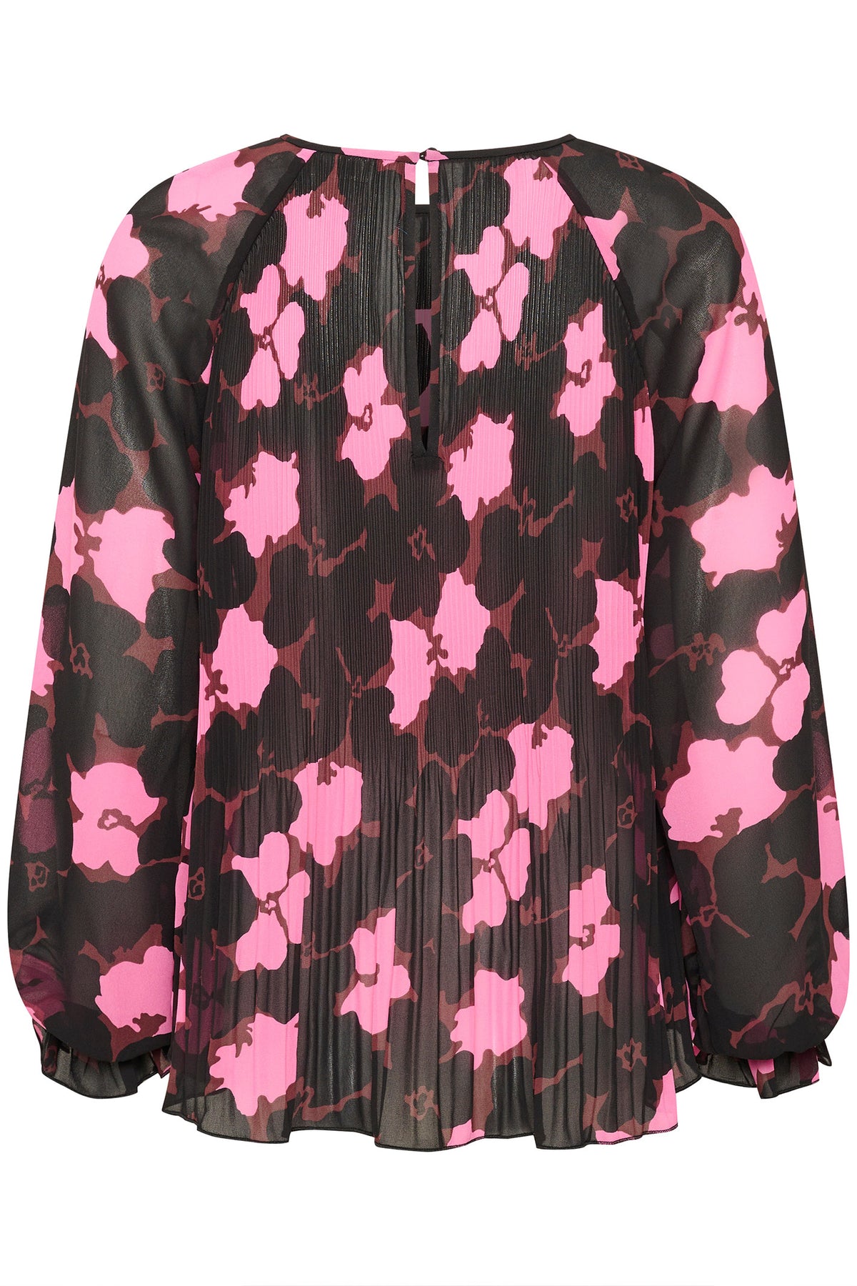 MendraIW Blouse Cashmere Pink Cut Out Flower - 30109660