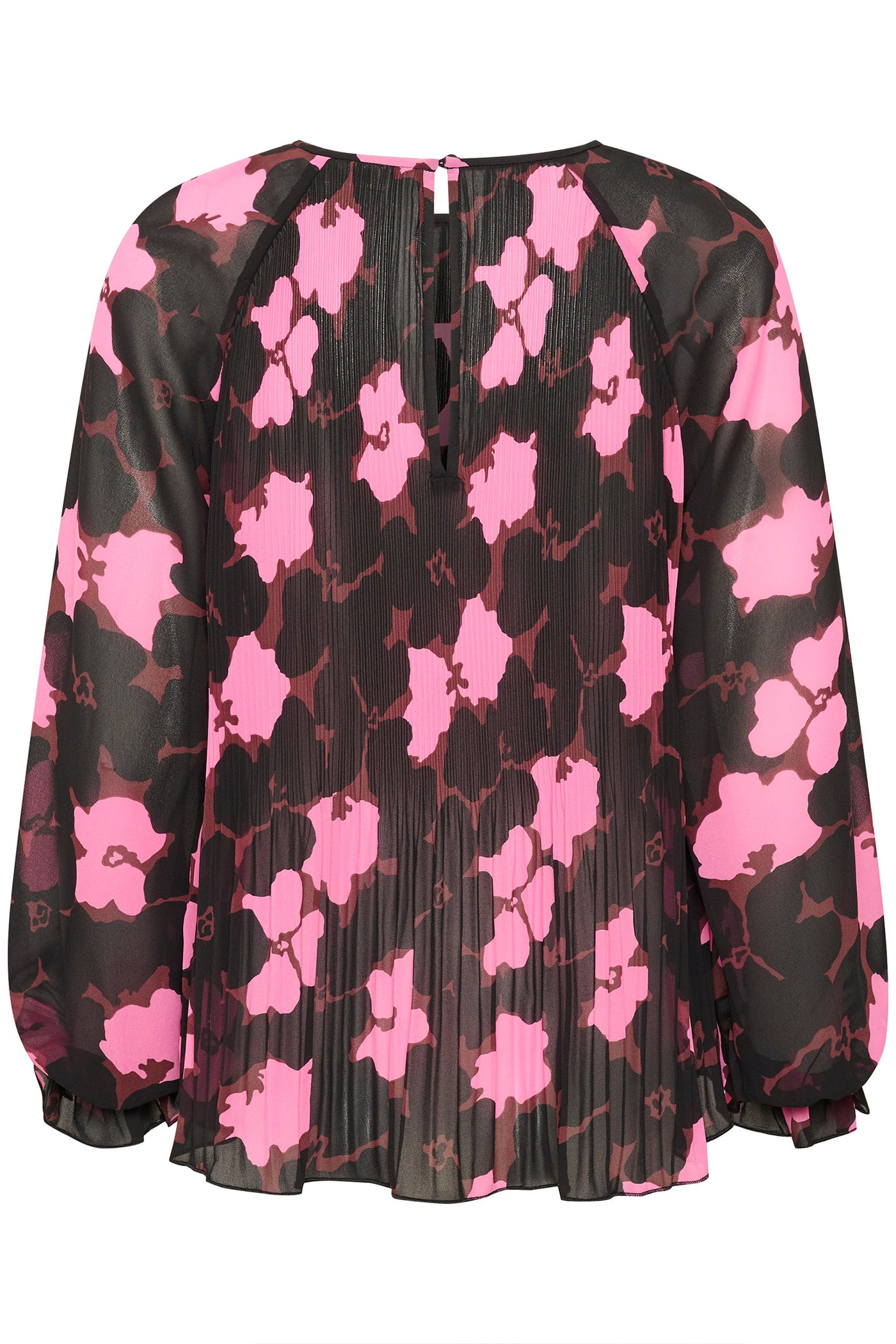 MendraIW Blouse Cashmere Pink Cut Out Flower - 30109660