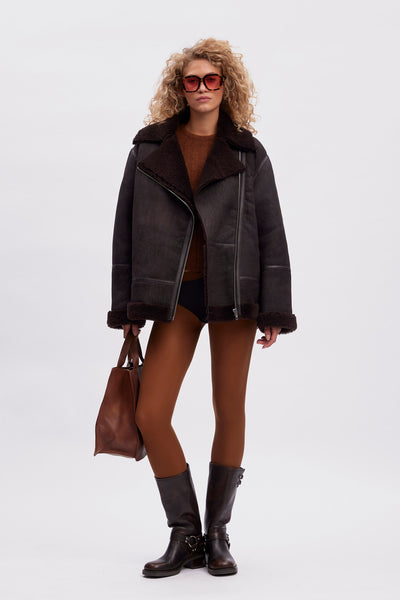 ShearlyGZ OZ jacket Dark brown vintage - 10909196 Thumbnail