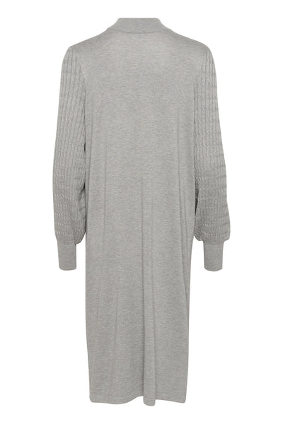 KAnanna Knit Dress Grey Melange - 10509106 Thumbnail