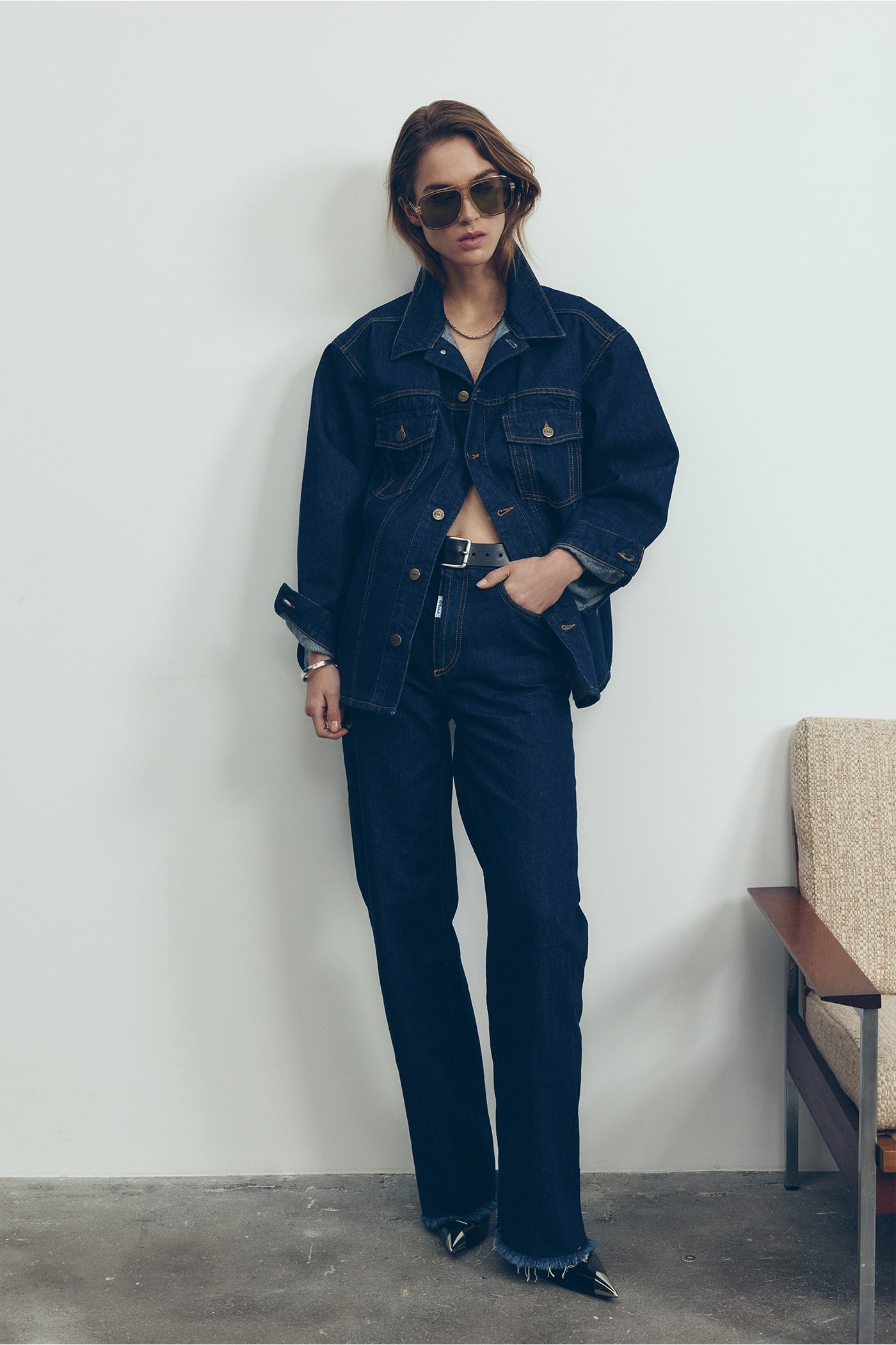 BAJULIETTA JEANS JACKET RINSE WASH - 50405031