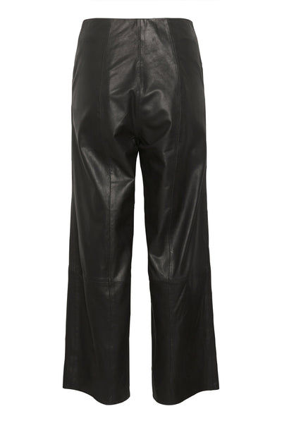 SLOlicia Leather Pants Black - 30407046 Thumbnail