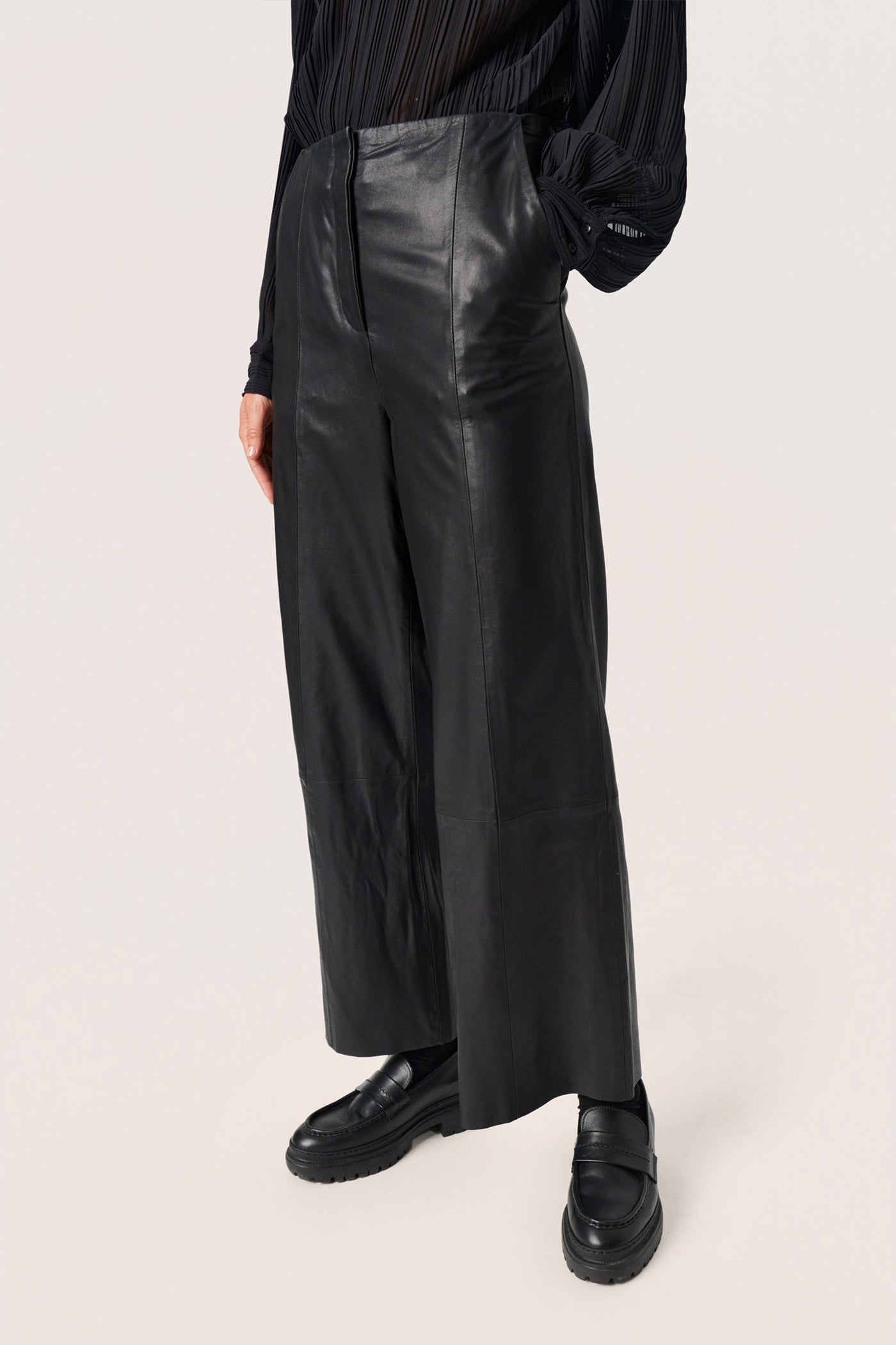 SLOlicia Leather Pants Black - 30407046
