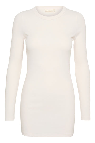 LolahIW Base  Long Tee Whisper White - 30109345 Thumbnail