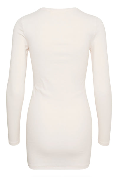 LolahIW Base  Long Tee Whisper White - 30109345 Thumbnail