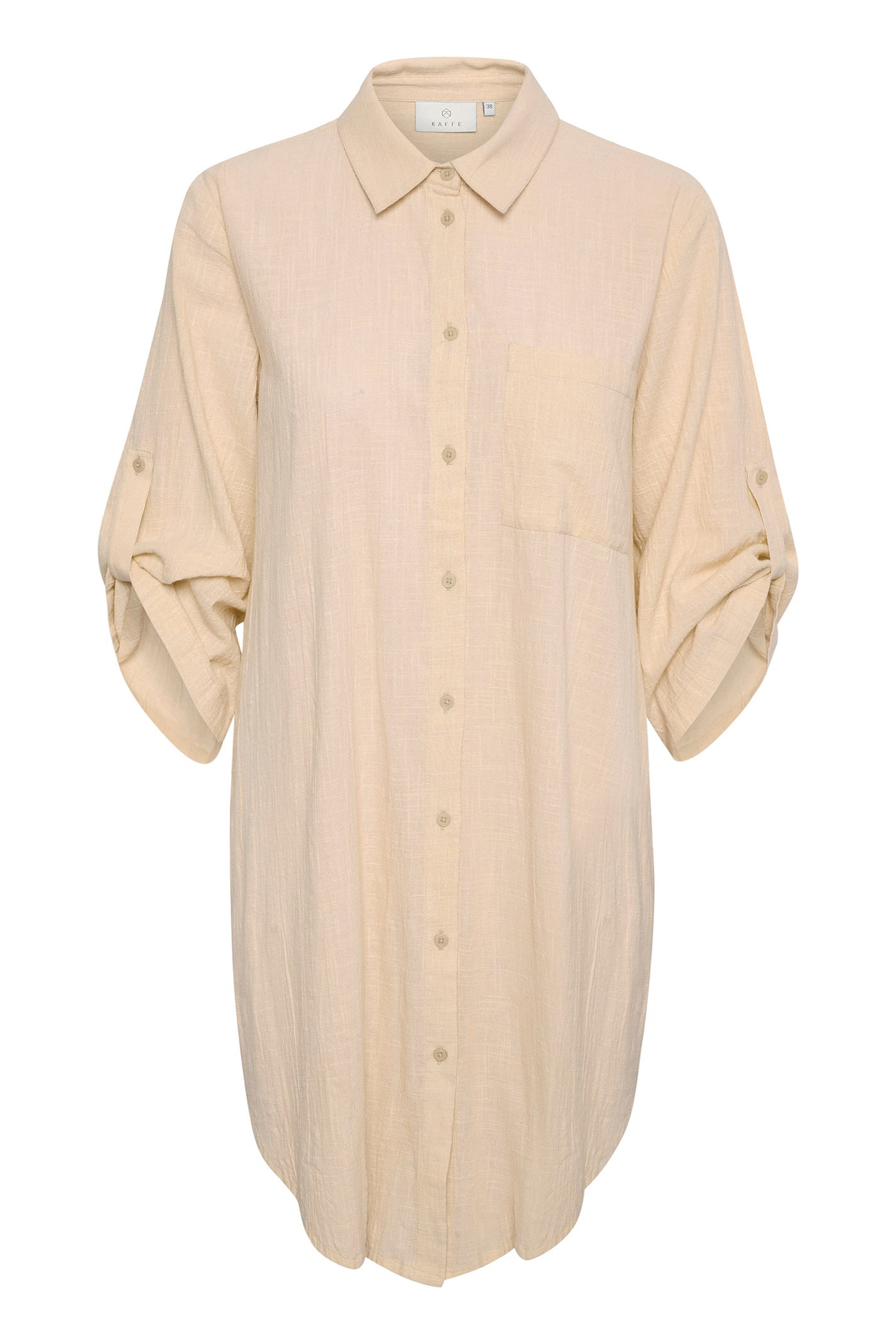 KApauline Shirt Dress Feather Gray - 10508528