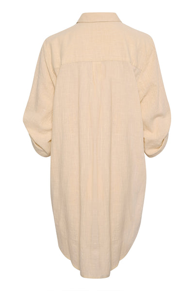 KApauline Shirt Dress Feather Gray - 10508528 Thumbnail