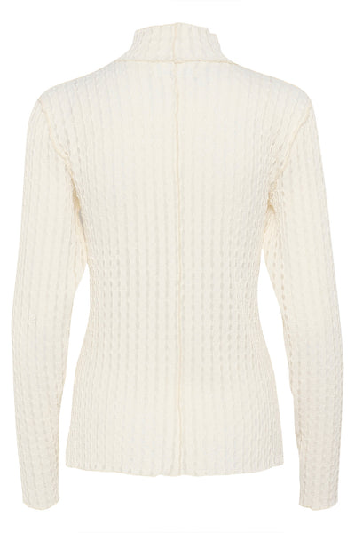 KBTekla Kiri Blouse Egret - 10105313 Thumbnail