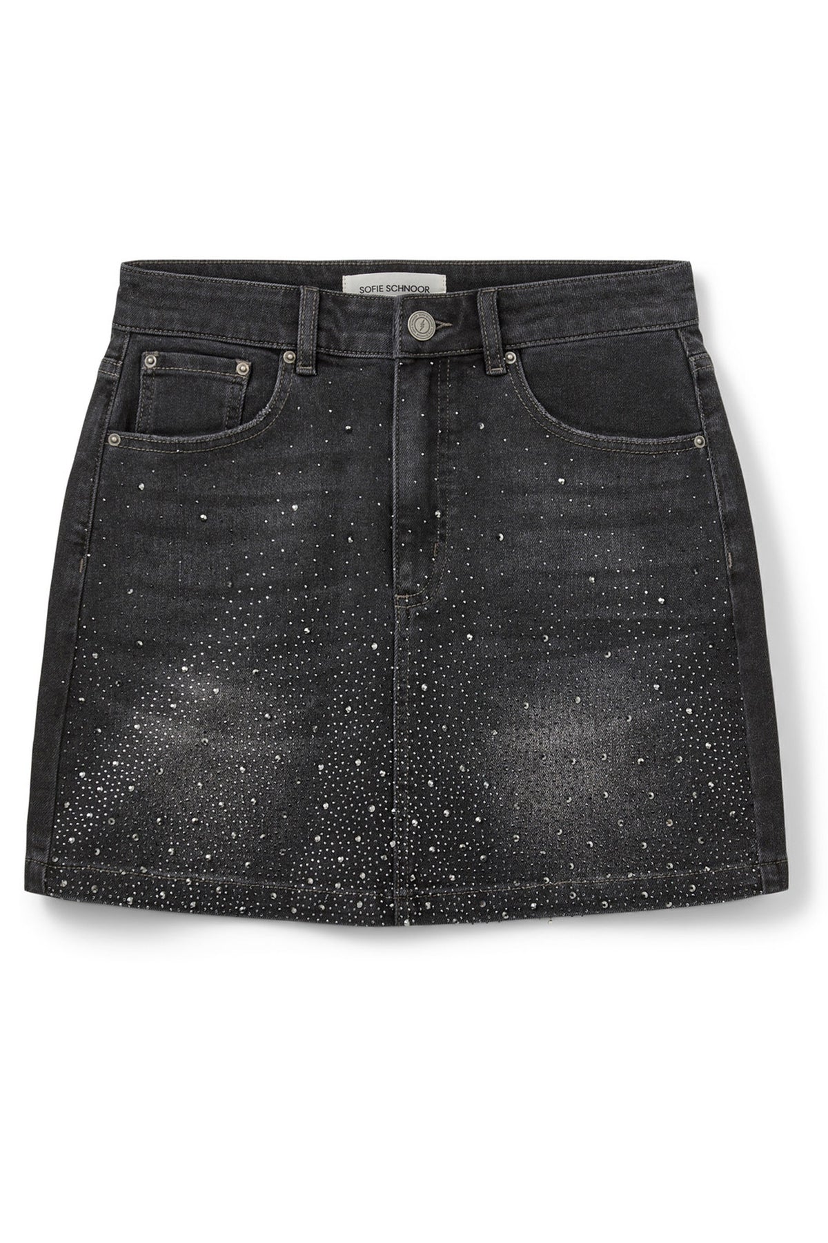 DANDYSW SKIRT 1015 Washed black - S253173