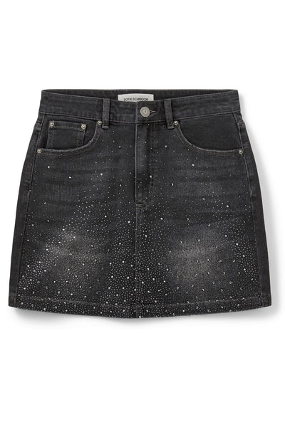 DANDYSW SKIRT 1015 Washed black - S253173 Thumbnail