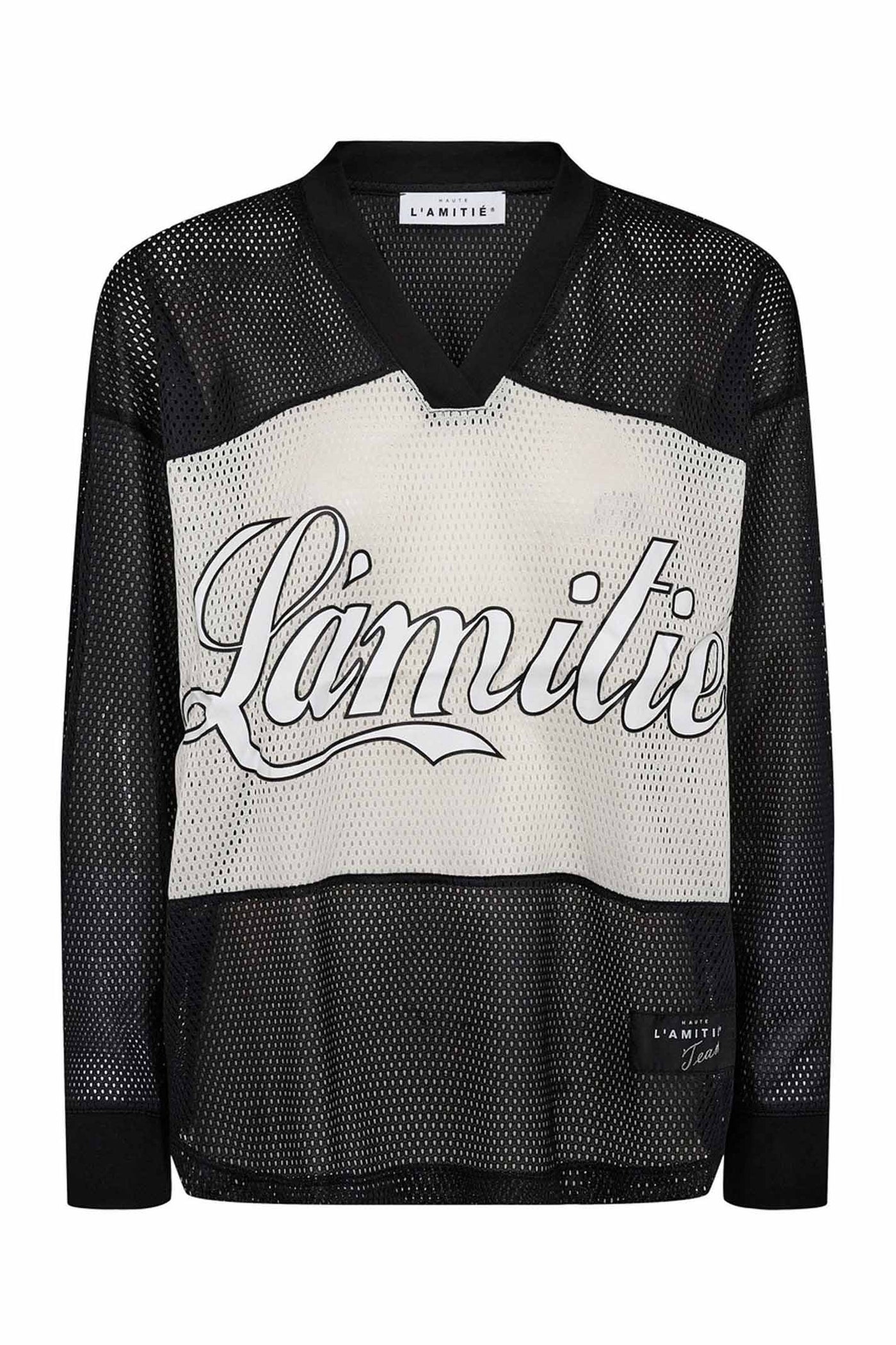 Drift Mix Logo Blouse Black - HL10323
