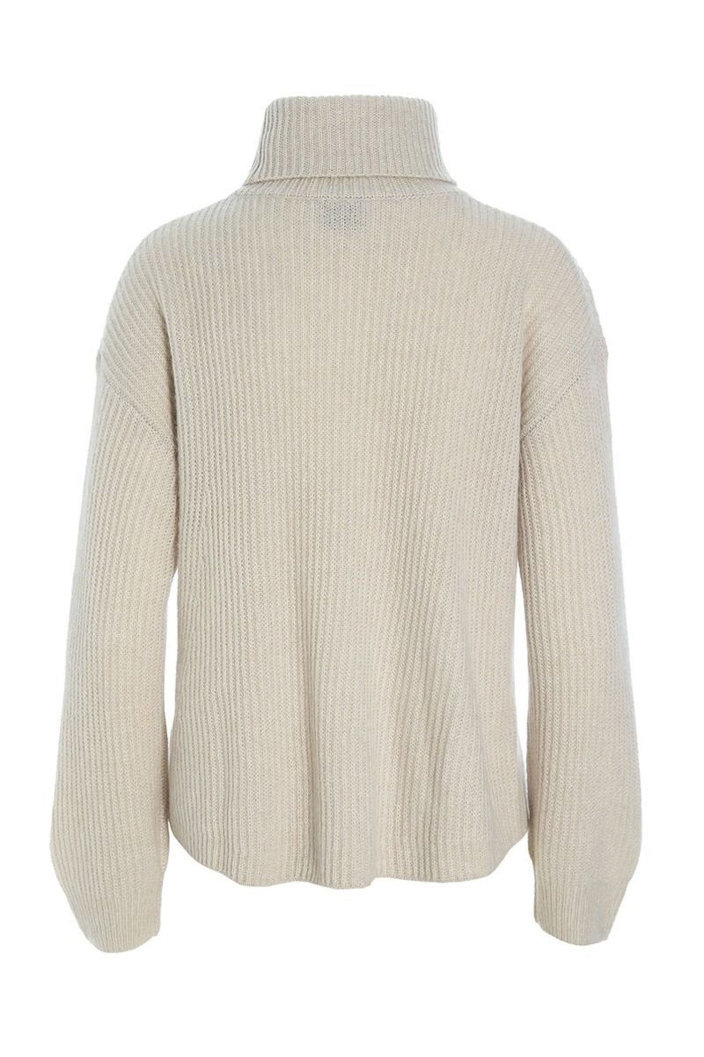Kebukai rullekrave sweater IVORY - 257-1077-5455