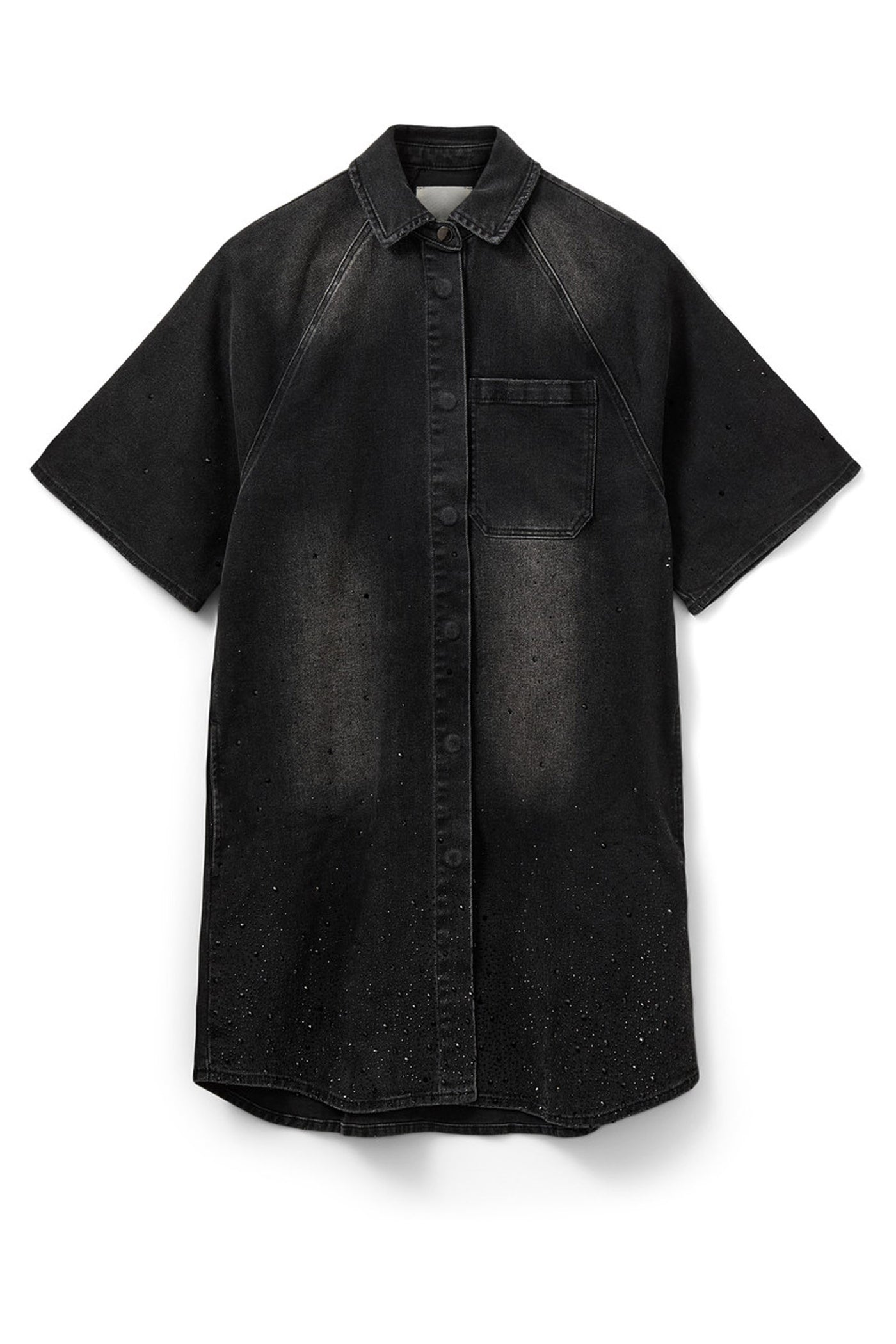 MAYSW DRESS 1015 Washed black - S253171