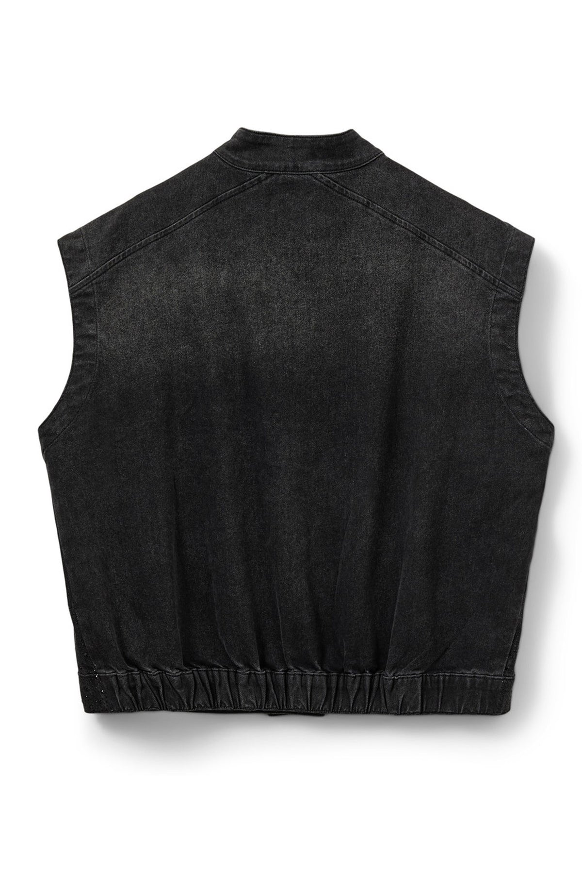 VEGASW VEST 1015 Washed black - S253170