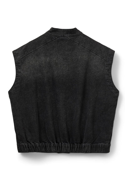 VEGASW VEST 1015 Washed black - S253170 Thumbnail