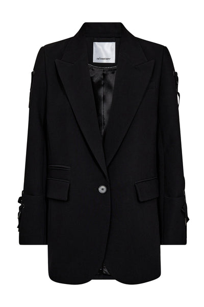 VolaCC Eyelet Blazer 96-Black - 30284 Thumbnail